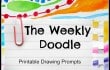 Introducing: The Weekly Doodle-- Printable Drawing Prompts