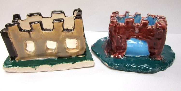 Clay Castles with 5th and 6th Grade