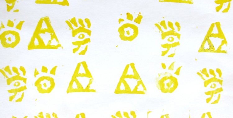 African Adinkra Carved Stamps & Art for AUCTION-- 5th and 6th grade
