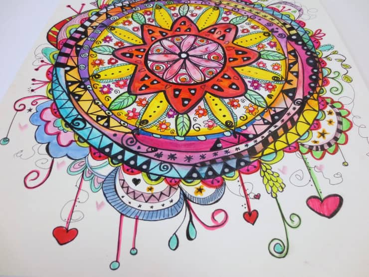 Watercolor Mandala