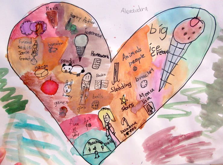 Map of My Heart: 1st Graders