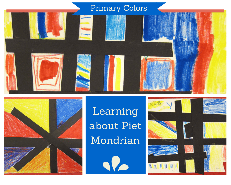 Primary Colors & Piet Mondrian – Art is Basic | An Elementary Art Blog