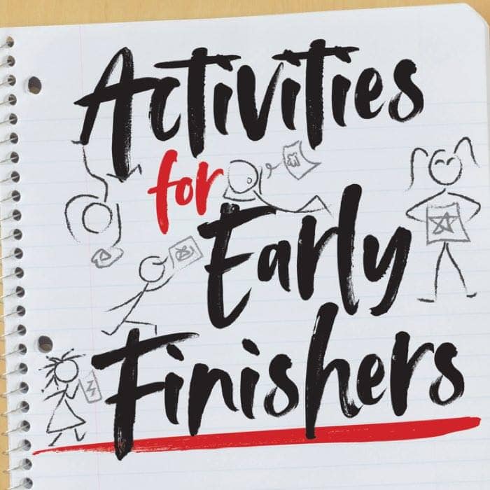 Ideas For Early Finishers In Art