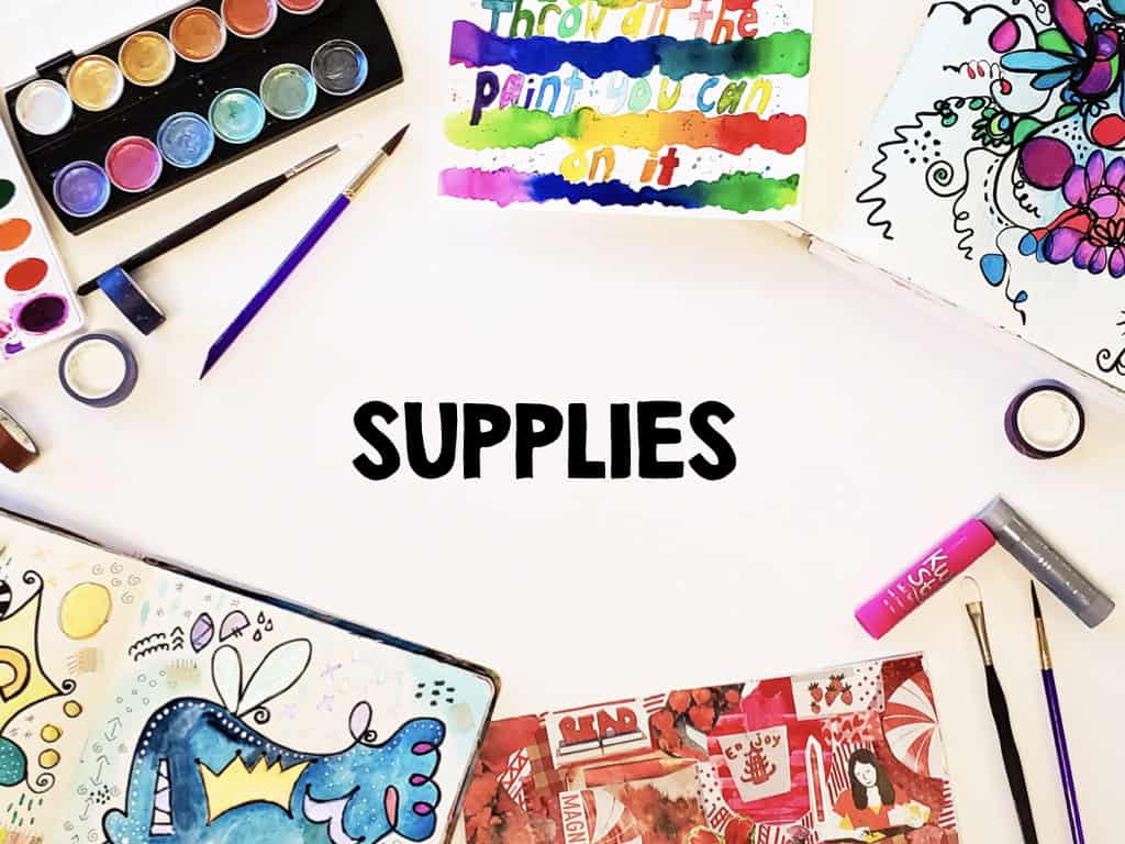 My Favorite Art Journaling Supplies